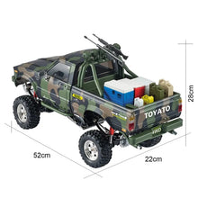 Load image into Gallery viewer, 1:10 4WD Off-Road Middle East 4x4 Pick Up - Green
