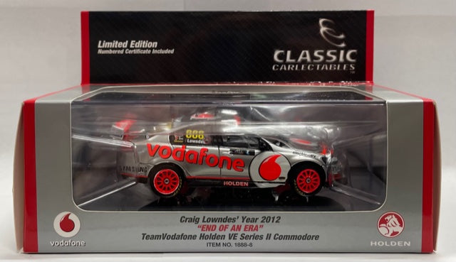 1:43 Craig Lowndes Year 2012 'End Of An Era' TeamVodafone VE Series II Commodore