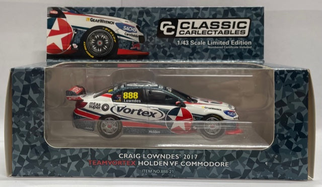 1:43 Craig Lowndes' 2017 TeamVortex Holden VF Commodore
