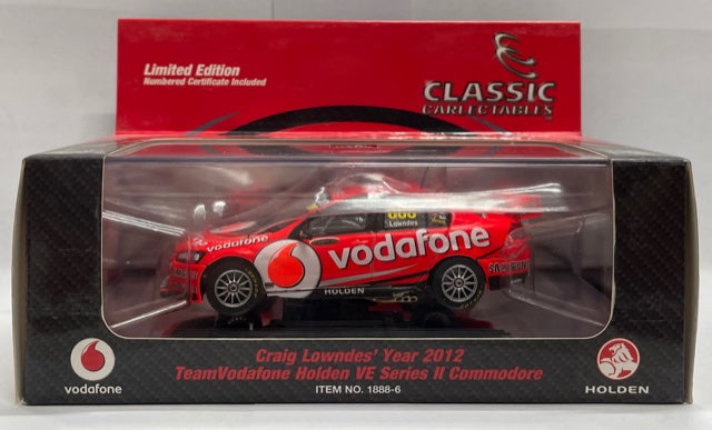 1:43 Craig Lowndes' Year 2012 TeamVodafone Holden VE Series II Commodore