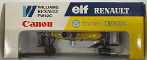 1:43 Formula 1 Williams Renault FW12C - Thierry Boutsen #5 - Onyx Models