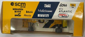 1:43 Formula 1 SCM Group Minardi M189 - Pierluigi Martini #23 - Onyx Models