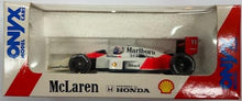 Load image into Gallery viewer, 1:43 Formula 1 Mclaren / Honda MP 4/4 - Alan Prost #11 - Onyx Models
