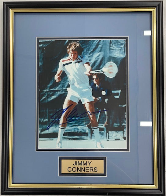 Jimmy Conners Framed Photograph