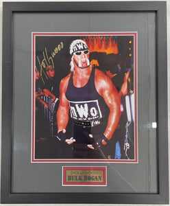 Hulk (Hollywood) Hogan - Officially Signed Promotional WCW Photograph