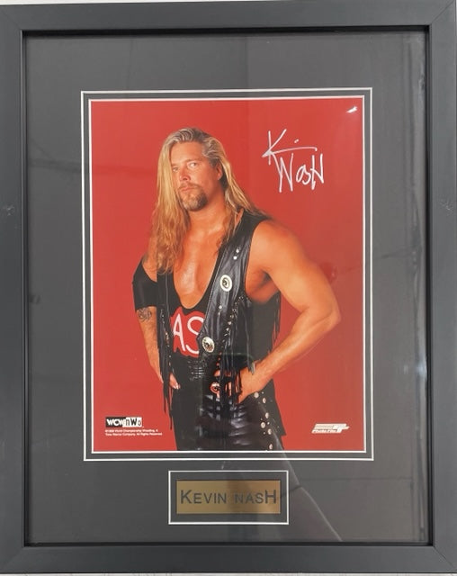 Kevin Nash - Officially Signed Promotional WCW Photograph