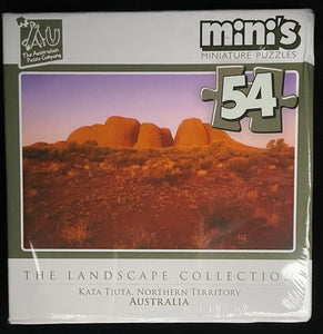 12 x 54pc Mini Jigsaw Puzzles - Australian Landscape Collection