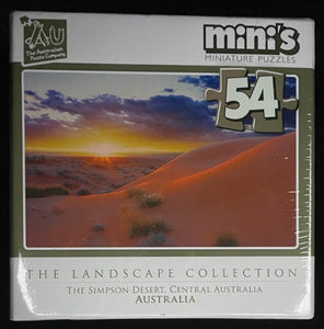 54pc The Simpson Desert, Central Australia Mini Jigsaw Puzzle