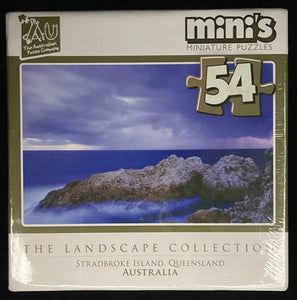 12 x 54pc Mini Jigsaw Puzzles - Australian Landscape Collection
