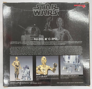 STAR WARS 1:10 R2-D2 & C3-PO pre-painted model kit