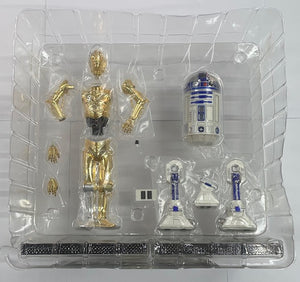 STAR WARS 1:10 R2-D2 & C3-PO pre-painted model kit
