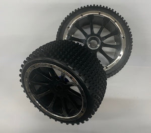 1:5 Rear Wheel and Tyre Pair - Complete