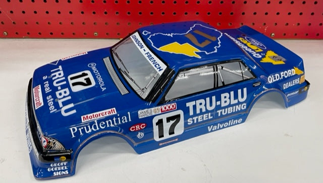 1:10 XD Ford Falcon Body Shell Tru Blu