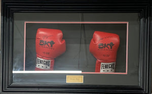 Danny Green Boxing Gloves Signed & Framed