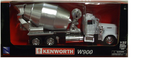 Kenworth W900 Cement Truck (White)
