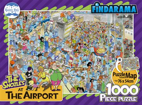 The Snozles at the Airport 1000pc
