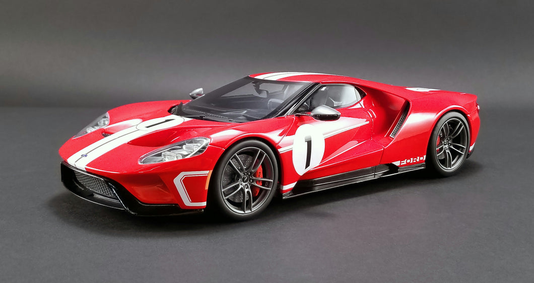 1:18 2018 Ford GT - Heritage Edition - Street Version