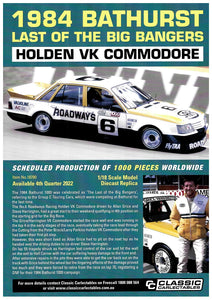 1:18 1984 Bathurst Last of the BIG Bangers Holden VK Commodore