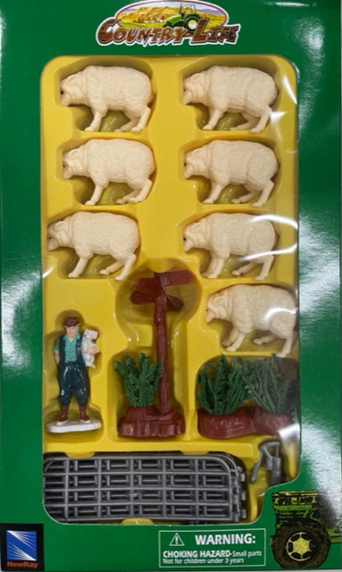 1:32 Country Life Farm Accessory Set (Woolly)