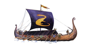 1:180 Viking Warship 'Drakkar Oseberg' - D-209