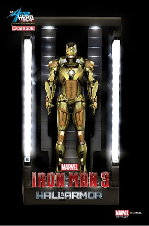 1:9 Iron Man 3 - Hall Of Armor - Mark XXI Figurine