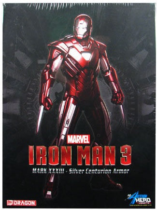 1:9 Iron Man 3 - Mark 33 - Silver Centurion Figurine