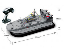 Load image into Gallery viewer, 1:110 2.4 GHz "ZUBR" Class Amphibious Hovercraft GREY
