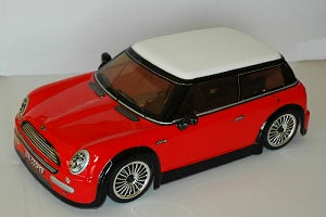 1:10 Mini Cooper Body Shell - Red